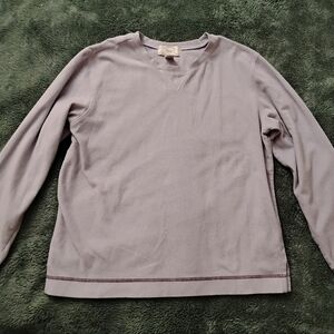 O OSCAR DE LA RENTA Fleece Pullover Sweatshirt Women's Size Small